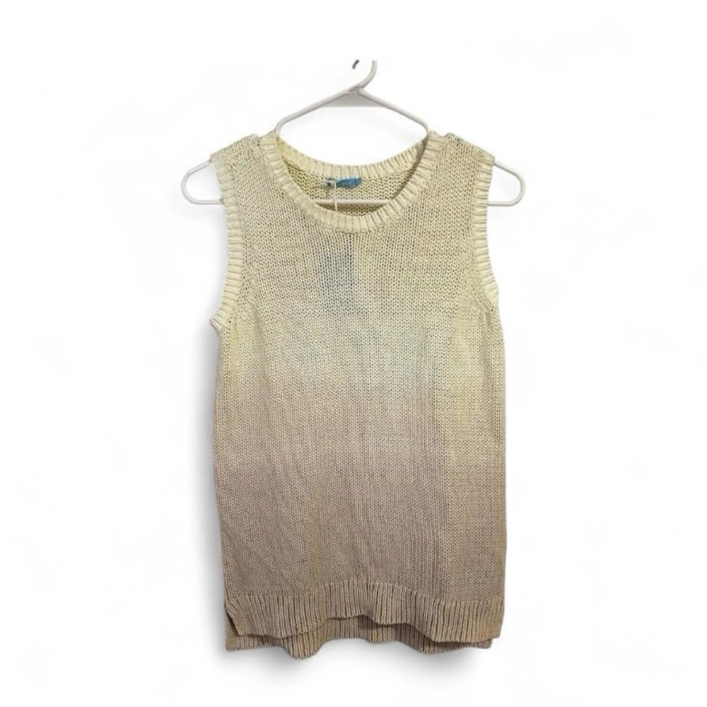 J. McLaughlin Sleeveless Chunky Knit Sweater Vest Women’s Size Small